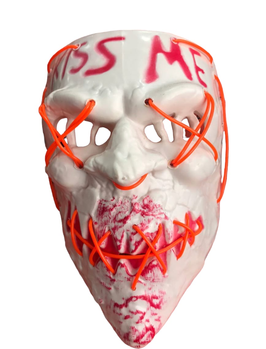 Mascara Halloween Luz Led