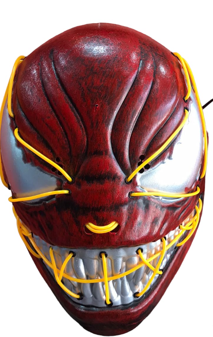 Mascara Halloween Luz Led