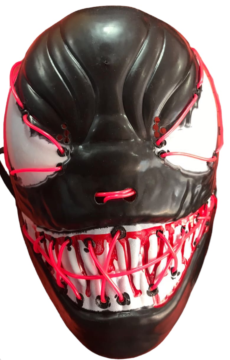 Mascara Halloween Luz Led