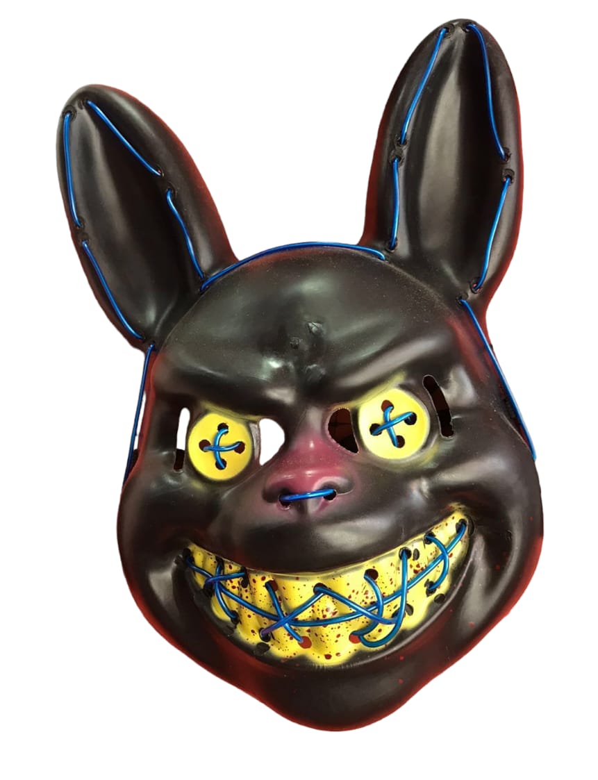 Mascara Halloween Luz Led