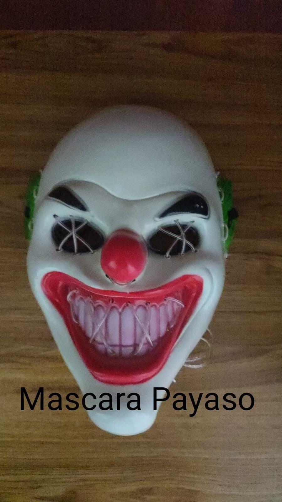 Mascara Halloween Luz Led