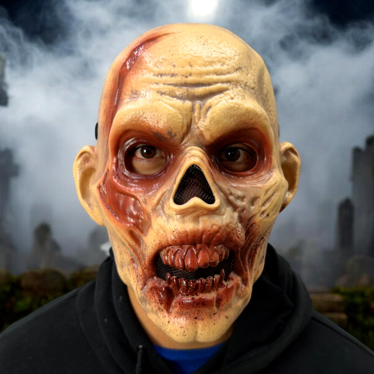 Mascara Zombie Asesino Halloween OF-1388