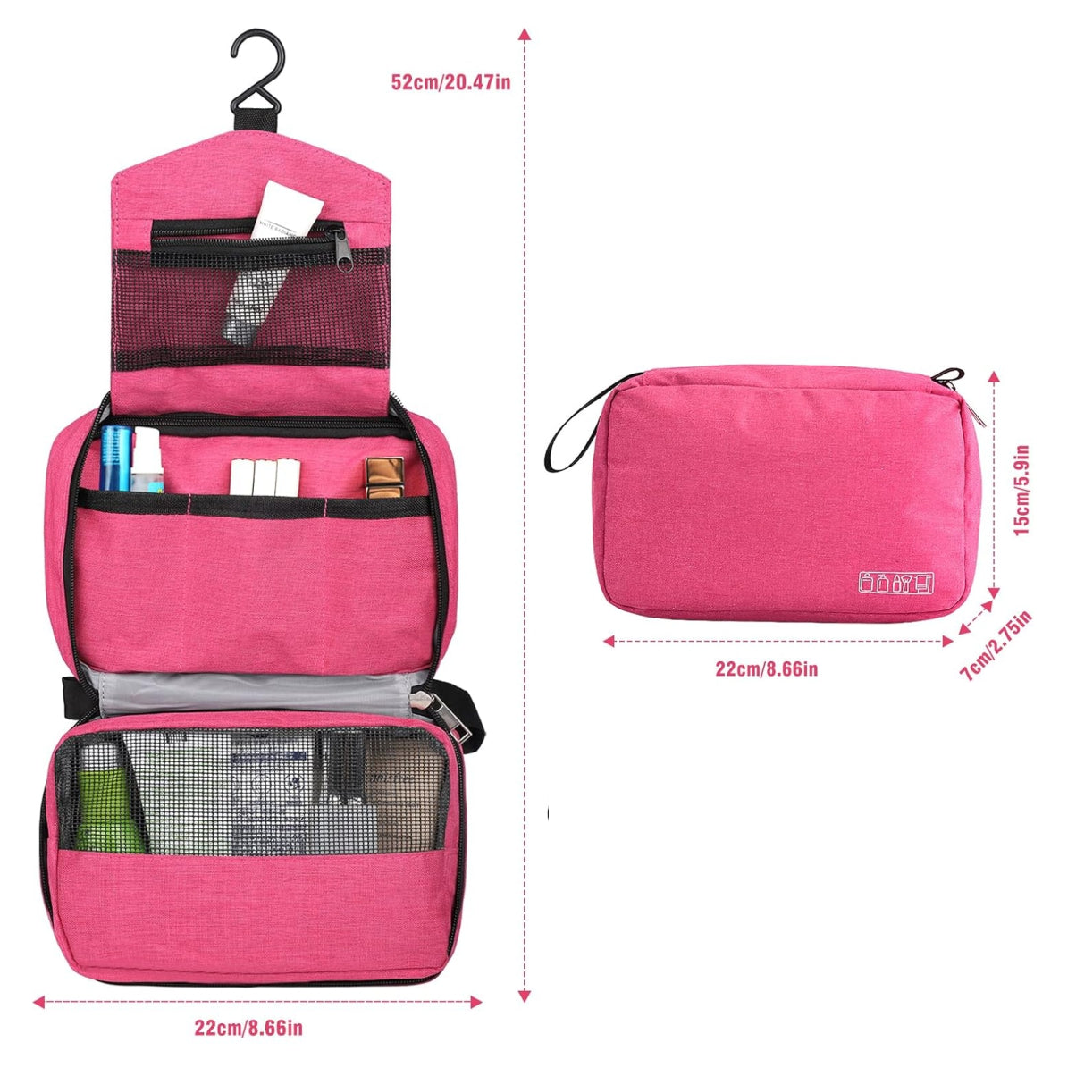 Bolso Organizador aseo Para Colgar viaje