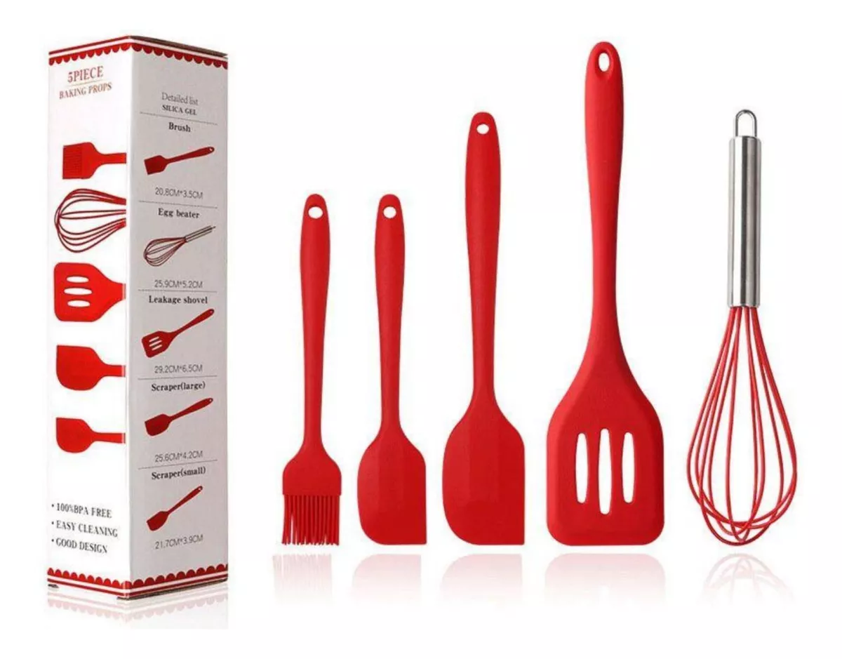 Kit De Cocina Silicona X5 PIEZAS