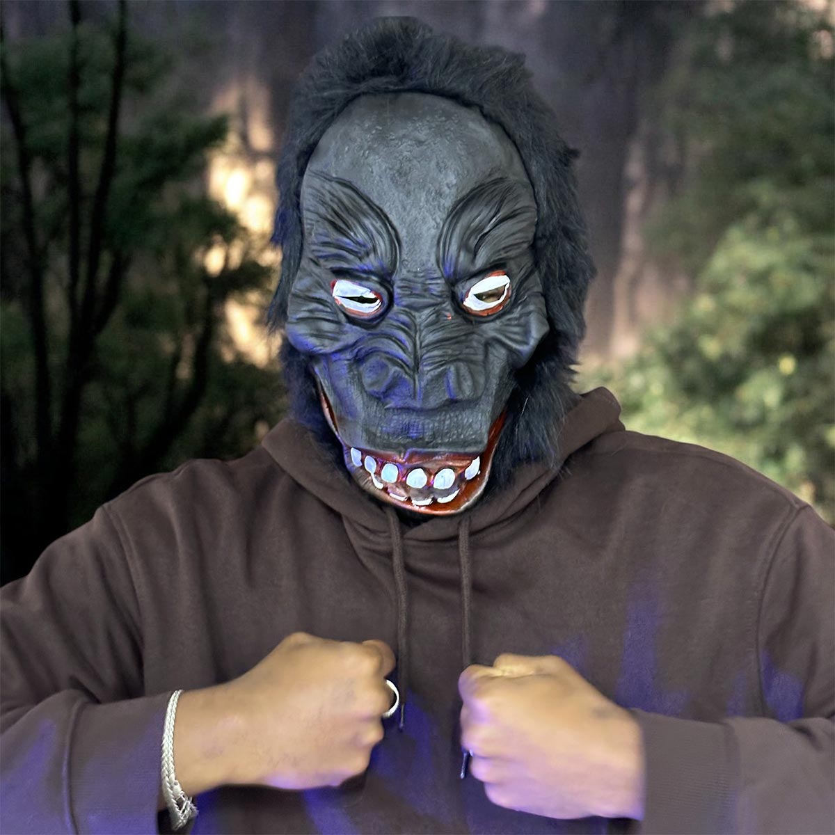 Mascara Gorila Latex Halloween OF-1598