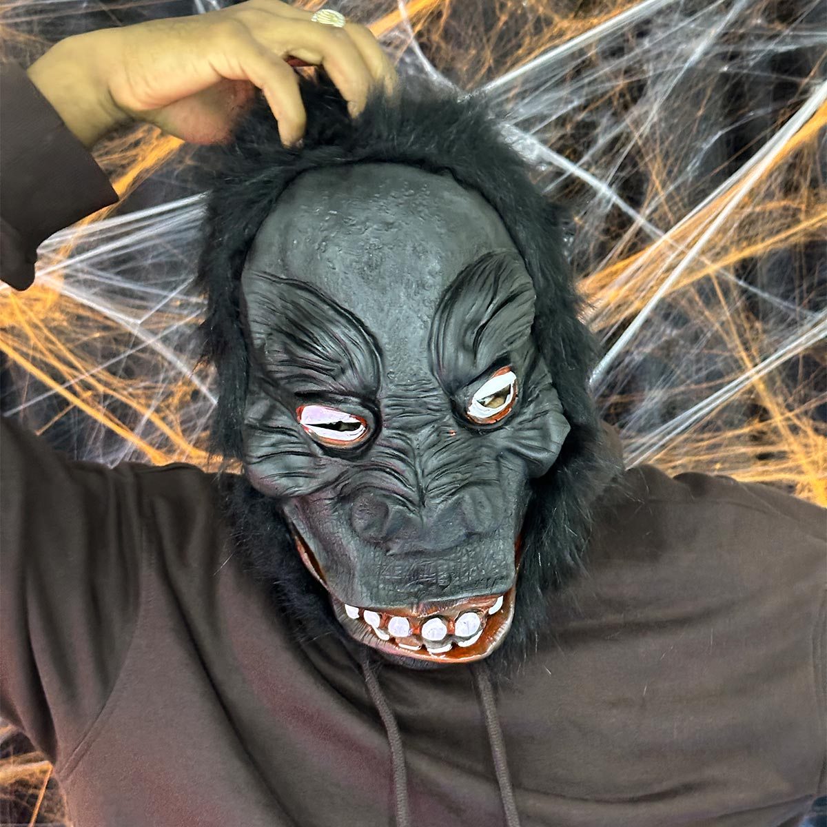 Mascara Gorila Latex Halloween OF-1598