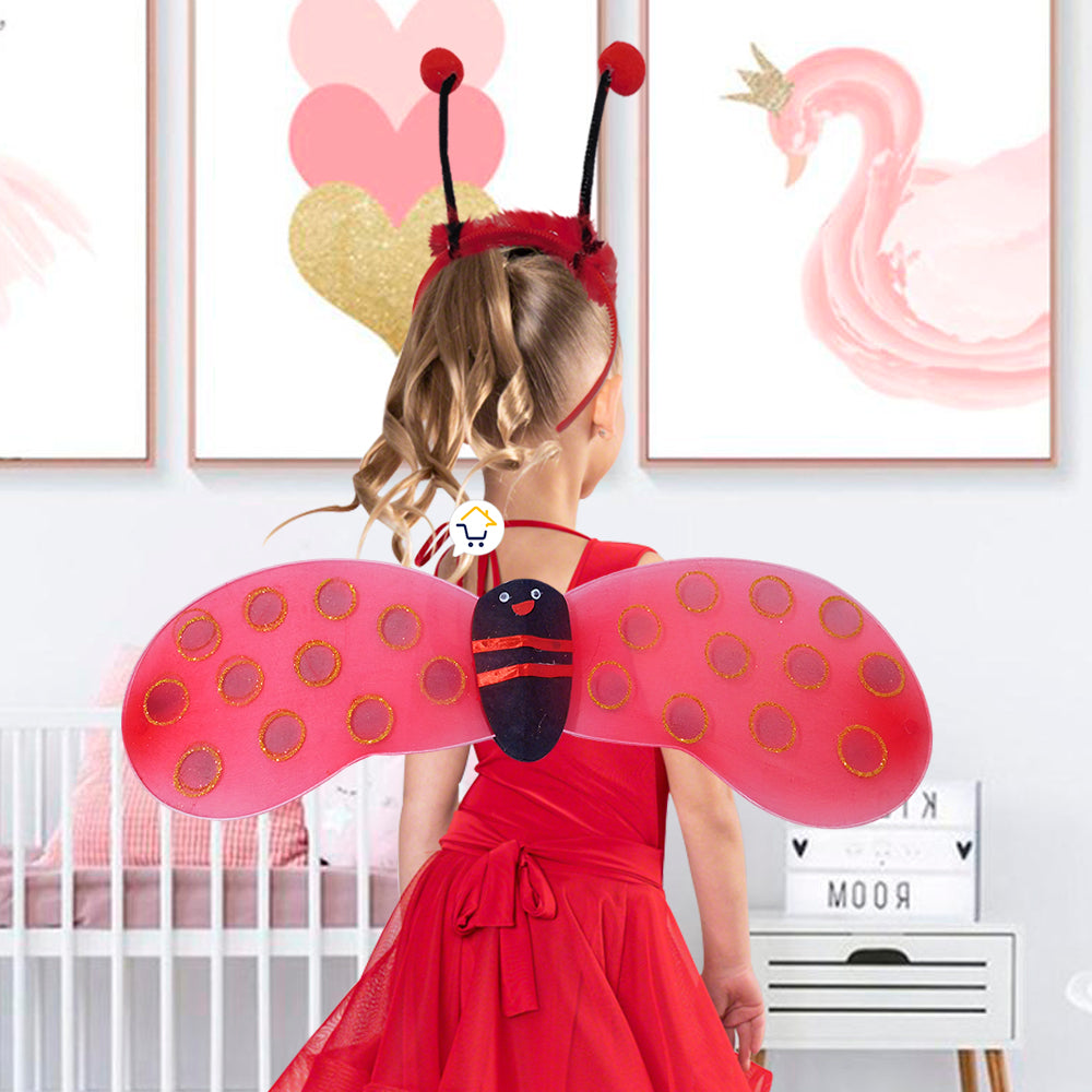 Disfraz Mariquita Niñas Halloween OD577