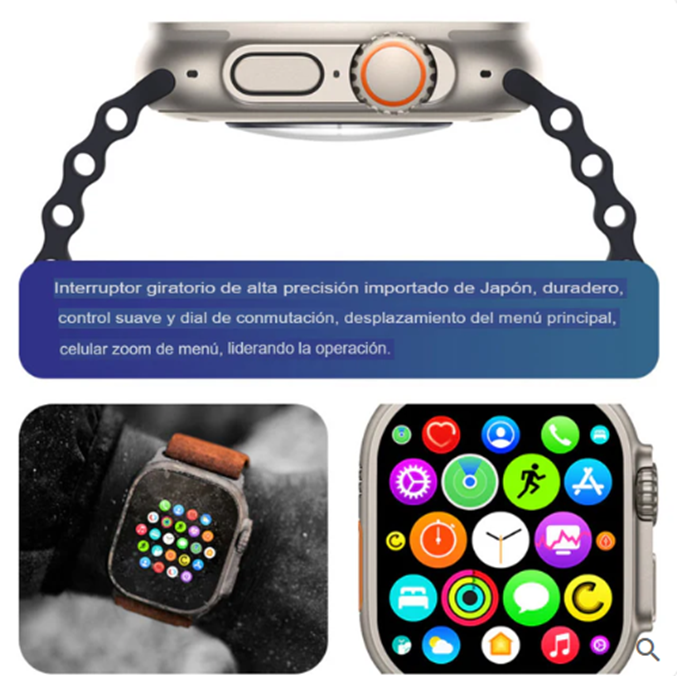Reloj Inteligente T800 Ultra Series 8