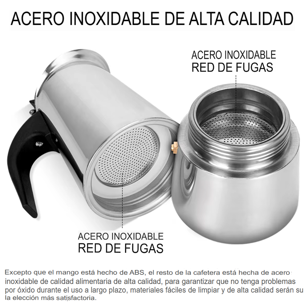 Cafetera Prensa Italiana Espresso EM-6T
